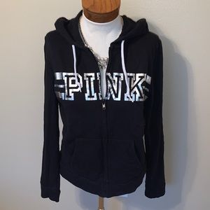 Vs pink Black Sweater